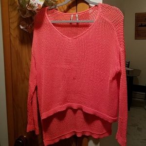 Pink guess sweater